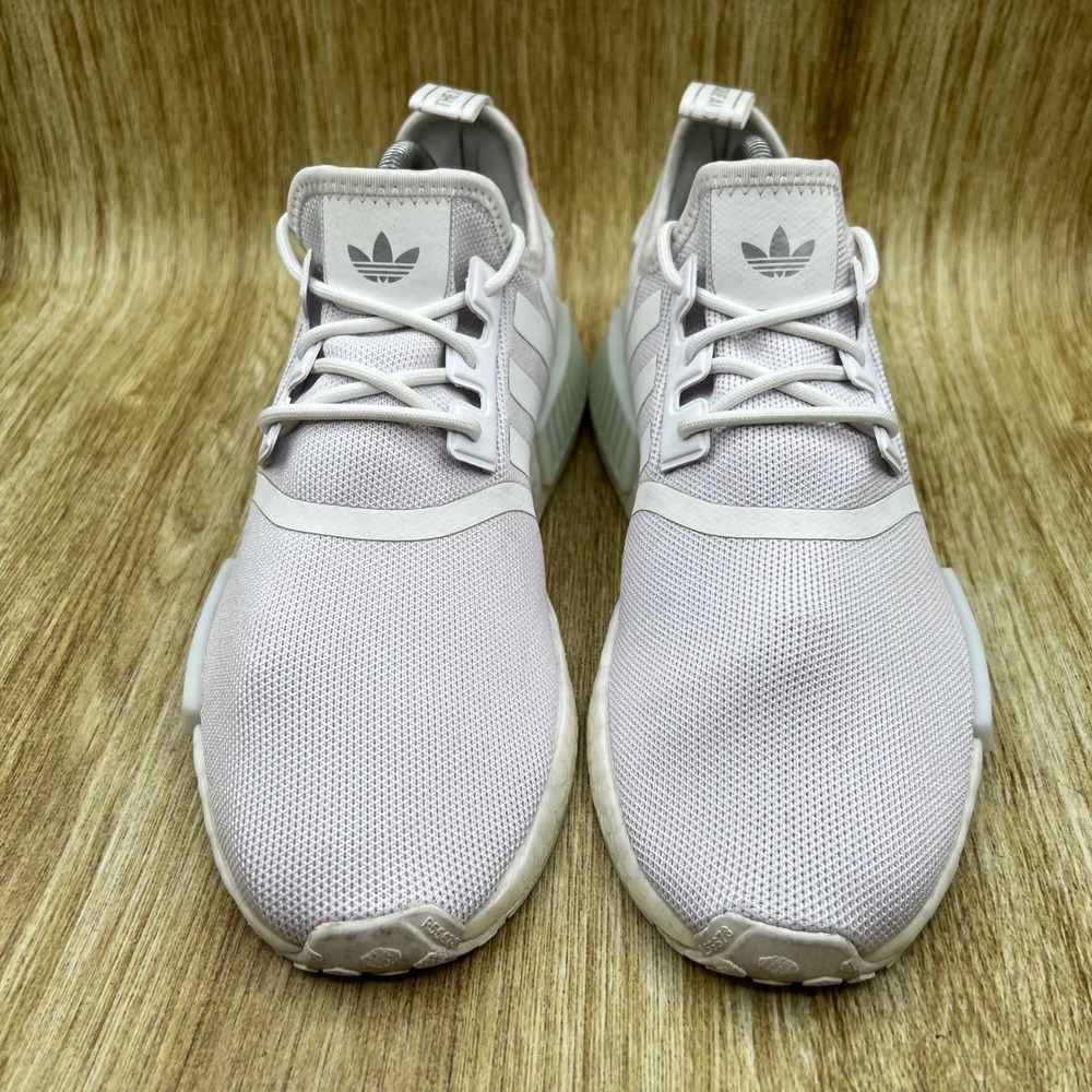 adidas NMD R1 Women's Size 9 White Shoes Boost Sneakers Athletic GX8313 - Picture 2 of 10